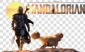 Mandalorian Meets Baby Yoda  HD Png Download