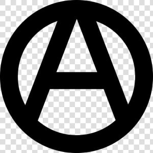 Triangle angle area   Anarchy Symbol  HD Png Download