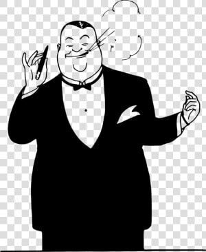 Clip Art Fat Guy On Computer   Fat Guy Clipart Black And White  HD Png Download