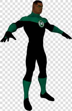 Green Lantern John Stewart Png   Plastic Man Dc Universe Online  Transparent Png