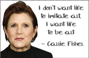 Carrie Fisher Magnet Gone   Girl  HD Png Download