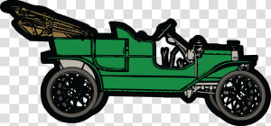 Free Clipart Of A Convertible Green Vintage Car   Model T Ford Clipart  HD Png Download