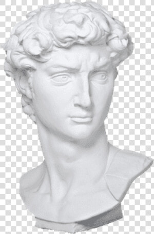 Vaporwave Statue Png   Aesthetic Statue Head Png  Transparent Png