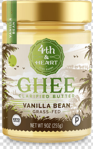 Ghee Vanilla Bean   4th And Heart Vanilla Ghee  HD Png Download