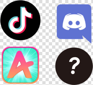 Tiktok  Discord  Amino Are Much Appreciated By “gen   Graphic Design  HD Png Download