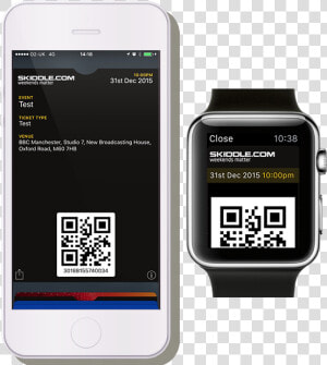 Apple Watch Wallet Ticket  HD Png Download