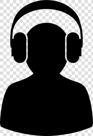 Silueta De Hombre Con Audifonos Clipart   Png Download   People Covering Their Ears Png  Transparent Png