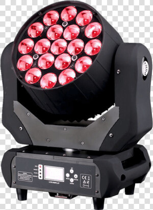 Led Moving Head Lights Wash Zoom 19x15w  HD Png Download