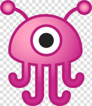 Alien Monster Icon   Google Alien Monster Emoji  HD Png Download