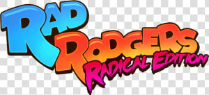 Rad Rodgers Radical Edition Logo Png  Transparent Png