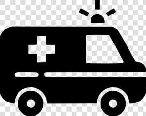 Car Medicine Ambulance Emergency Healthcare   Emergency Ambulance Ambulance Icon  HD Png Download