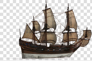 Ship Png Hd   Old Sailing Ship Png  Transparent Png