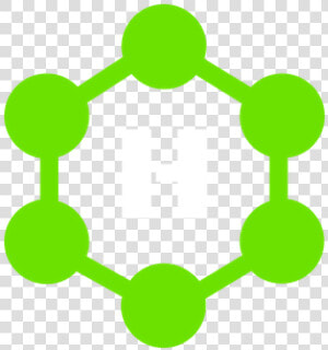 Benzene Ball And Stick  HD Png Download