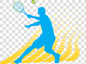 Tennis Clipart Men S   Lawn Tennis Clip Art  HD Png Download