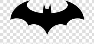 Bat Silhouette Download Transparent Png Image   Arkham City Batman Symbol  Png Download