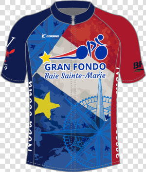 2019 Jersey Design Revealed   Gran Fondo Baie Sainte Marie Jersey 2019  HD Png Download