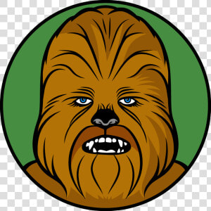 Clip Art Chewbacca Clipart   Star Wars Chewbacca Vector  HD Png Download