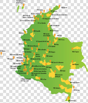 Colombia National Parks   Mapa De Parques Nacionales De Colombia  HD Png Download