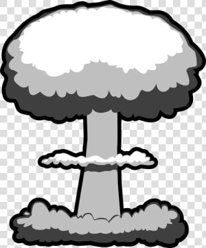 Atomic Bomb Explosion Clipart  HD Png Download