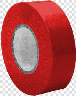 25mm X 33m Carton Sealing Pvc Tape Red   Circle  HD Png Download