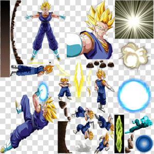 Vegito Dokkan Assets  HD Png Download