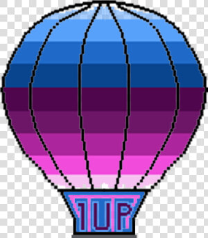 1up 1000px   Png Download   Hot Air Balloon  Transparent Png