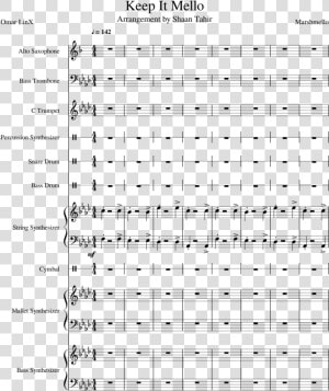 Keep It Mello Sheet Music Composed By Marshmello   Everlasting Love Love Affair Sheet Music  HD Png Download