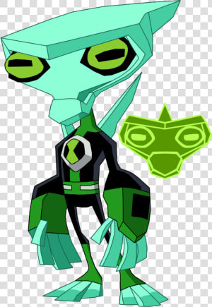 Ben 10 Diamondhead And Greymatter  HD Png Download