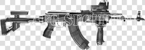 Handguard Ak 47 Rail System Stock M4 Carbine   Fab Defense Ak 47  HD Png Download