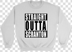 Straight Outta Scranton   Sticker  HD Png Download