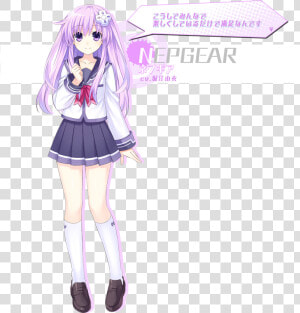 Megatagmension Blanc Neptune Vs Zombies Nepgear  HD Png Download