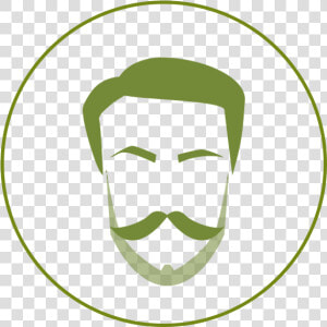 Beardstache It Works Well On Most Face Shapes But Requires  HD Png Download