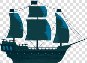 Full Rigged Pinnace  HD Png Download