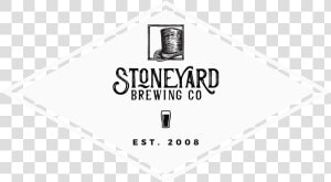 Stoneyard Brewing Company  Established   Label  HD Png Download