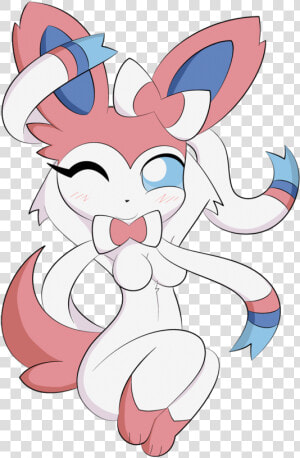 Sylveon Pokemorph   Png Download   Sylveon  Transparent Png