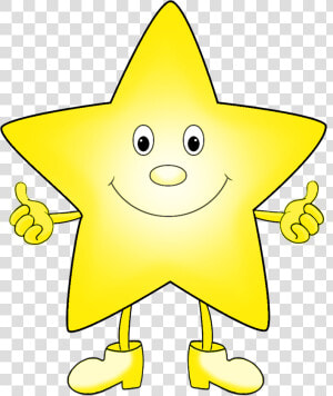 Light Yellow Funny Cartoon Star Clip Art   Cartoon Star Animation  HD Png Download