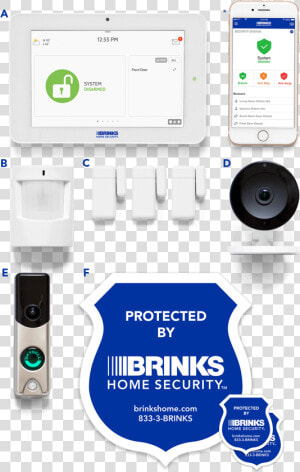 Transparent Doorbell Png   Brinks Home Security Systems  Png Download