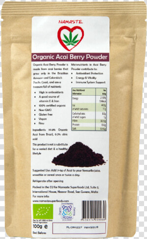 Acai Berry Powder   Superfood  HD Png Download