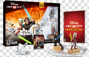 Announce Starterpack   Disney Infinity Star Wars Box  HD Png Download