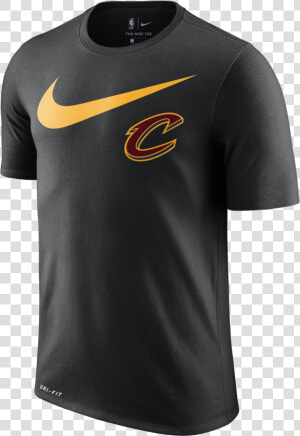 Nike Nba Cleveland Cavaliers Swoosh Logo Dry Tee   Houston Rockets T Shirt Westbrook  HD Png Download