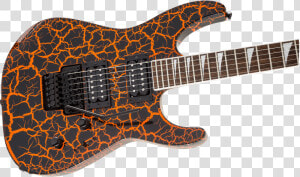 New Jackson X Series Soloist Slx Crackle Orange Crackle   Jackson X Series Orange Crackle  HD Png Download