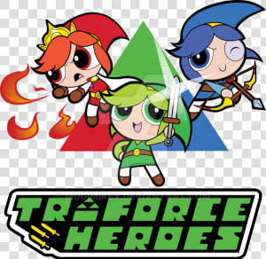 Transparent Triforce Png   Power Puff Girl Style  Png Download