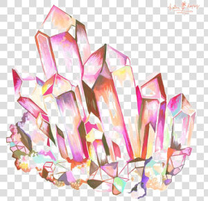 Picture Freeuse Geode Crystal Quartz Ruby Transprent   Transparent Background Crystal Clipart  HD Png Download