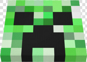 Pics On Canvas   Minecraft Creeper Face  HD Png Download