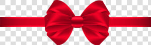 Transparent Red Gift Bow Clipart   Green Christmas Bow Png  Png Download