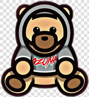 Transparent Ozuna Png   Ozuna Bear Drawing  Png Download