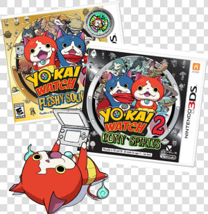 Yokai Watch   Bony Spirits Vs Fleshy Souls  HD Png Download