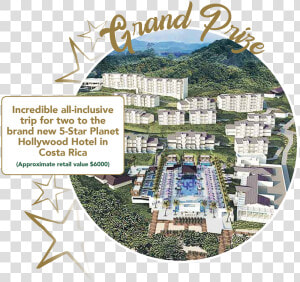 To The New 5 star Planet Hollywood Hotel In Costa Rica   Planet Hollywood Costa Rica  HD Png Download