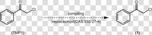 Enter Image Description Here   Acetophenone Structure  HD Png Download