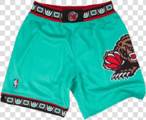 Image Of Memphis Grizzlies Retro Shorts   Mitchell Ness Vancouver Grizzlies Shorts  HD Png Download